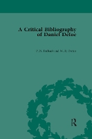 Book Cover for A Critical Bibliography of Daniel Defoe by P N Furbank