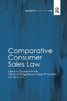 Book Cover for Comparative Consumer Sales Law by Geraint Howells