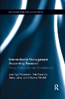 Book Cover for Interventionist Management Accounting Research by Petri Suomala, Jouni LylyYrjänäinen, Teemu Laine, Falconer Mitchell