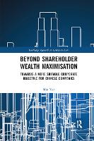 Book Cover for Beyond Shareholder Wealth Maximisation by Min Yan