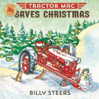 Book Cover for Tractor Mac Saves Christmas by Billy Steers