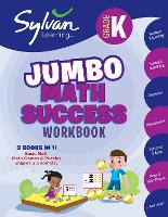 Book Cover for Kindergarten Jumbo Math Success Workbook by Sylvan Learning