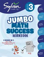 Book Cover for 3rd Grade Jumbo Math Success Workbook by Sylvan Learning