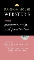 Book Cover for Random House Webster's Pocket Grammar, Usage, and Punctuation by Random House