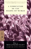 Book Cover for A Vindication of the Rights of Woman by Mary Wollstonecraft, Katha Pollitt