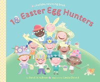 Book Cover for 10 Easter Egg Hunters by Janet Schulman