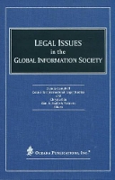 Book Cover for Legal Issues in the Global Information Society by Center for International Legal Studies