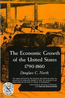 Book Cover for The Economic Growth of the United States by Douglass C. North