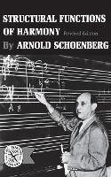 Book Cover for Structural Functions of Harmony by Arnold Schoenberg