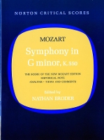 Book Cover for Symphony in G Minor, K. 550 by Wolfgang Amadeus Mozart