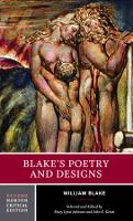 Book Cover for Blake's Poetry and Designs by William Blake