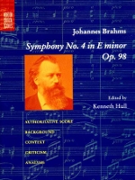 Book Cover for Symphony No. 4 in E Minor, Op. 98 by Johannes Brahms