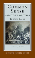 Book Cover for Common Sense and Other Writings by Thomas Paine