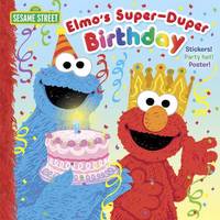 Book Cover for Elmo's Super-Duper Birthday by Naomi Kleinberg, Joe Mathieu