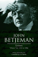 Book Cover for John Betjeman Letters 1951-1984 by Candida Lycett Green