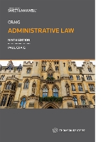 Book Cover for Administrative Law by Paul Craig