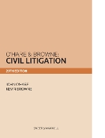 Book Cover for O'Hare & Browne: Civil Litigation by John O'Hare, Kevin Browne