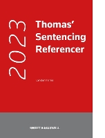 Book Cover for Thomas' Sentencing Referencer by Lyndon Harris