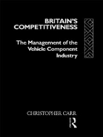 Book Cover for Britain's Competitiveness by Christopher Carr