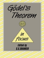 Book Cover for Godel's Theorem in Focus by SG Shanker