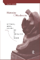 Book Cover for Maturity and Modernity by David Owen