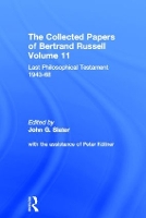 Book Cover for The Collected Papers of Bertrand Russell, Volume 11 by Bertrand Russell