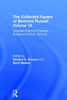 Book Cover for The Collected Papers of Bertrand Russell, Volume 15 by Beryl Haslam