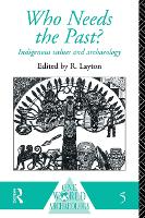 Book Cover for Who Needs the Past? by R Layton