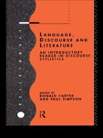 Book Cover for Language, Discourse and Literature by Ronald Carter