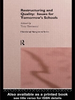 Book Cover for Restructuring and Quality: Issues for Tomorrow's Schools by Tony Townsend
