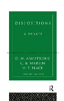 Book Cover for Dispositions by DM Armstrong, CB Martin, UT Place