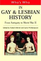 Book Cover for Who's Who in Gay and Lesbian History Vol.1 by Robert Aldrich