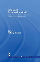 Book Cover for How Does Privatization Work? by Anthony Bennett