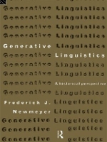 Book Cover for Generative Linguistics by Frederick J Newmeyer
