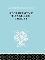 Book Cover for Recruitment to Skilled Trades by Gertrude Williams