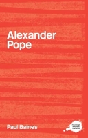 Book Cover for Alexander Pope by Paul (University of Liverpool, UK) Baines