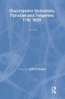 Book Cover for Shakespeare Imitations Vol 2 by Jeffrey Kahan