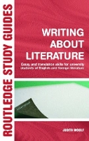 Book Cover for Writing About Literature by Judith Woolf