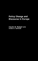 Book Cover for Policy Change & Discourse in Europe by Claudio M Radaelli