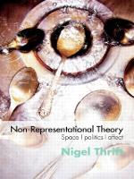 Book Cover for Non-Representational Theory by Nigel University of Warwick, Coventry, UK Thrift