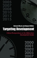 Book Cover for Targeting Development by Richard (University of Sussex, UK) Black, Howard (University of Sussex, England Institute of Development Studies, Univer White