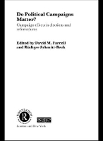 Book Cover for Do Political Campaigns Matter? by David M Farrell