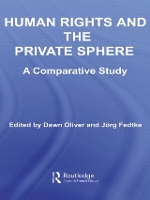 Book Cover for Human Rights and the Private Sphere by Jorg Fedtke