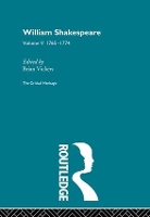 Book Cover for William Shakespeare by Brian Vickers