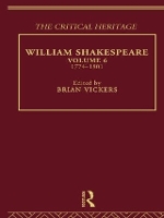 Book Cover for William Shakespeare by Brian Vickers