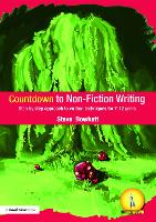 Book Cover for Countdown to Non-Fiction Writing by Steve Educational Consultant, UK Bowkett