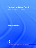 Book Cover for Evaluating Adam Smith by William Henderson