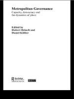 Book Cover for Metropolitan Governance in the 21st Century by Hubert Heinelt, Daniel Kübler