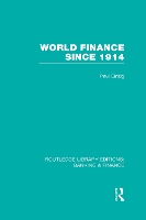 Book Cover for World Finance Since 1914 (RLE Banking & Finance) by Paul Einzig
