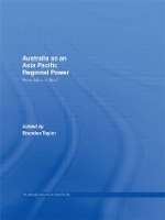 Book Cover for Australia as an Asia-Pacific Regional Power by Brendan Taylor